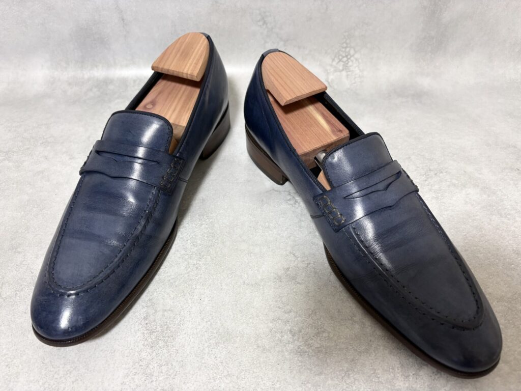 1円仕入れたランバンのローファーを5280円で販売したビフォーアフター画像